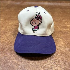 Vintage Annco Flintstones Dino SnapBack Hat